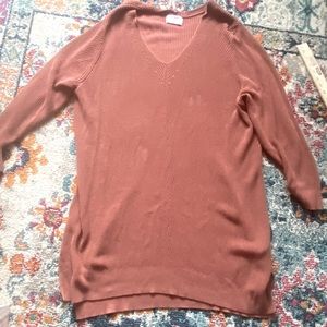 Canyon Terracotta  color Old Navy Tunic Sweater 4x